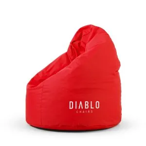 Pufa dla dziecka Diablo Chairs, czerwona